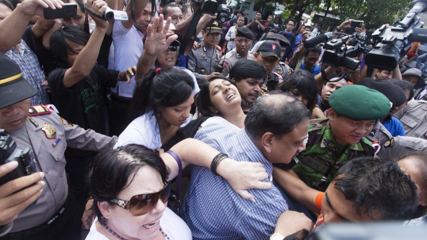 Bali nine families make final desperate pleas after saying goodbye to Andrew Chan and Myuran Sukumaran