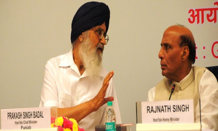 Badal brings sikh issues, framer agenda to national centre stage