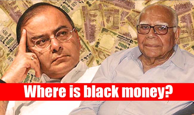 Ram Jethmalani shoots 12 stinging questions to Arun Jaitley on black money!