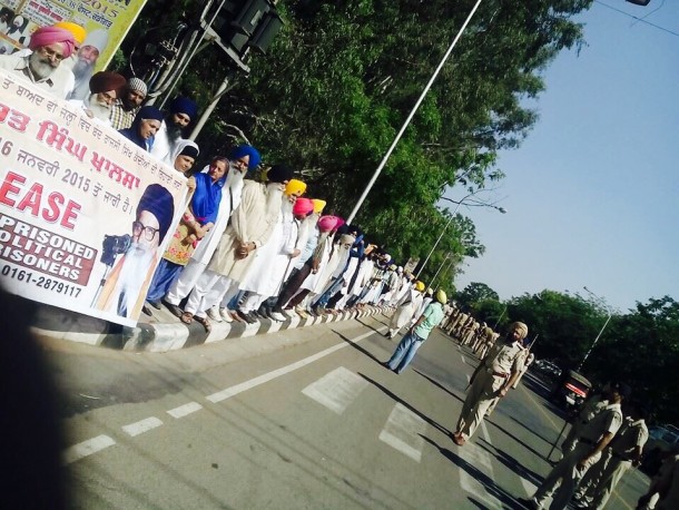 Massive Chandigarh Rally Held For Release of Sikh Political Prisoners