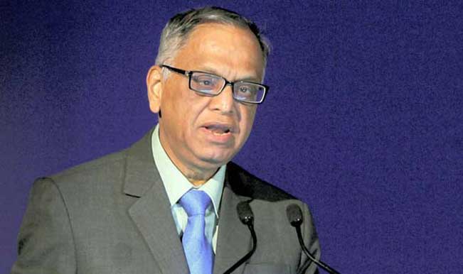 Narayana Murthy lauds Narendra Modi, seeks people’s support to Prime Minister’s endeavours