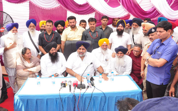No need of imposition of Governor rule in Punjab-Sukhbir Badal