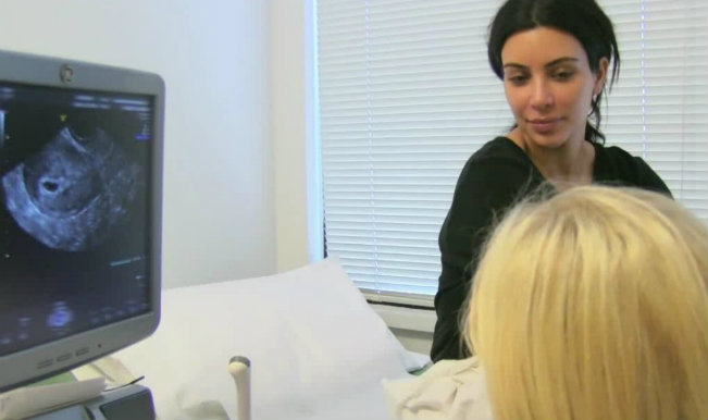Kim Kardashian reveals her pregnancy news on Keeping Up With The Kardashians