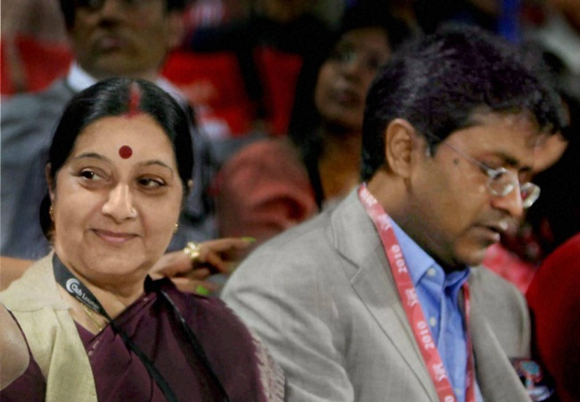 Sushma Swaraj’s ministry refuses RTI info on Lalit Modi, draws flak