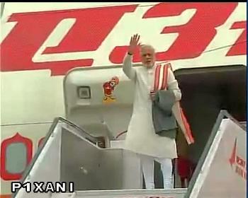 PM Modi begins six nation tour, departs for Uzbekistan