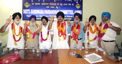 12 year Incumbents Washed out in J&K Gurdwara Committee Elections