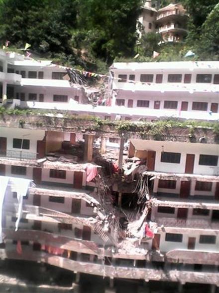 10 Killed, many stuck after boulders fall on Gurudwara Manikaran Sahib