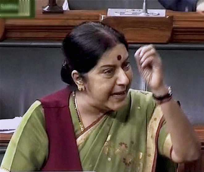 Sushma targets Rajiv Gandhi as Cong rejects her claim in Lalit Modi case