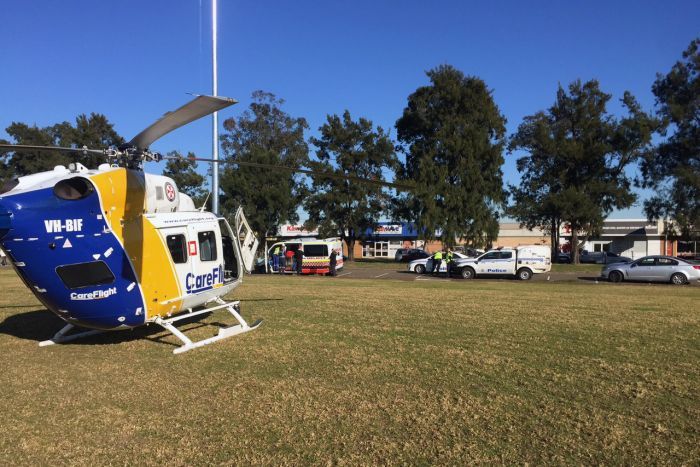 Six-year-old girl found unconscious, hanging by scarf at Sydney before school care facility