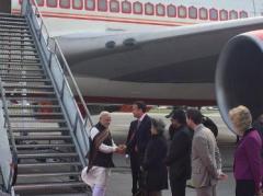PM Modi arrives in Dublin