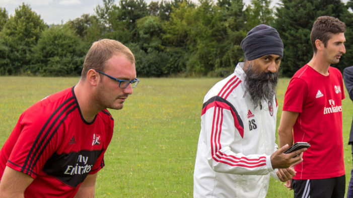 AC Milan join forces with British Sikh coach for FA launch