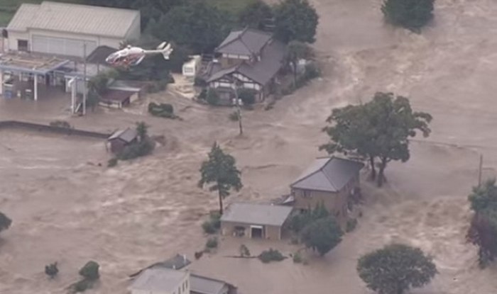 Death toll rises to five after Japan flood