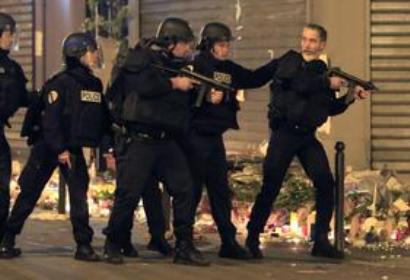 ‘Firecrackers’ spark panic as Parisians flee from memorial