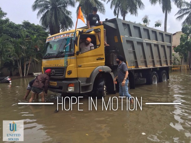 After Devastating Floods, Sikhs Continue To Serve in Chennai