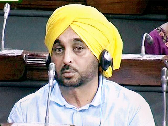 MP Bhagwant Mann Raises Issue of Punjab’s Brutalities in Indian Parliament