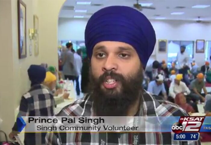 San Antonio Police Chief Visits Sikh Center For Community Meal