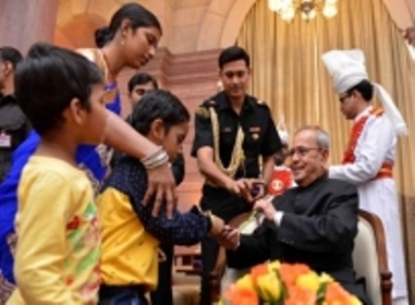 President inaugurates children’s section of the website of the president of India