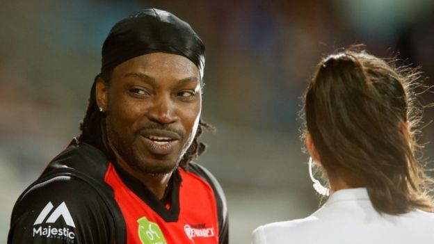 Chris Gayle fined in Big Bash League reporter ‘sexism’ row