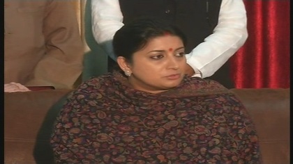 Smriti’s outburst continues in Rahul’s political bastion