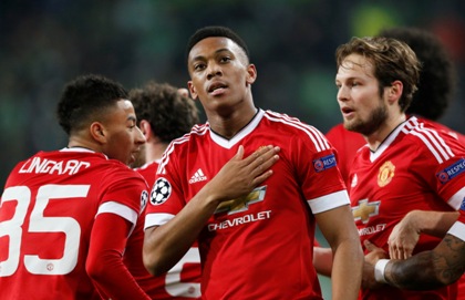 Anthony Martial thanks Van Gaal for showing faith