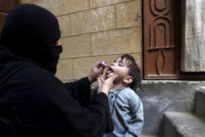95 percent children vaccinated against polio in Karachi