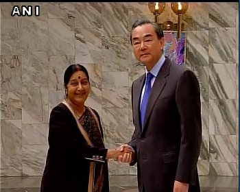 Swaraj raises Masood Azhar issue with Chinese counterpart