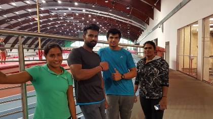 Indian javelin throwers seek Olympic qualification in Halle, Warsaw