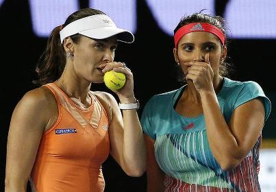 Mirza-Hingis go down in Madrid Masters final