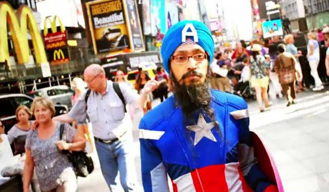 Sikh Captain America’ Wears The Superhero’s Costume To Fight Intolerance – And Trump