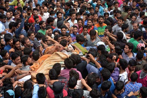 Thousands showed love for heroes by participating in Burhan’s funeral: Dal Khalsa