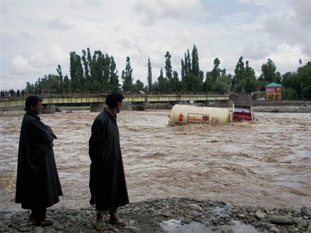 Two children washed away in Jammu flash floods