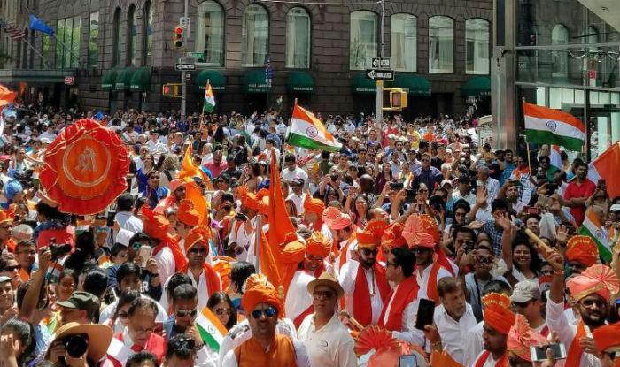 Indians celebrate Independence Day at grand parade in New York