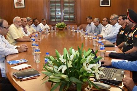 Modi chairs CCS meeting on LoC situation