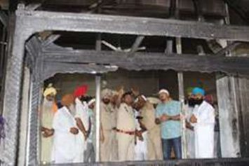 Guru Granth Sahib burnt at historical Gurdwara of Bathinda