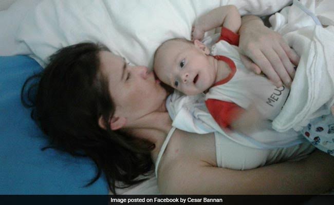 Argentina woman gives birth in coma, meets son months later