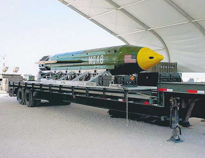 US drops ‘mother of all bombs’ on IS