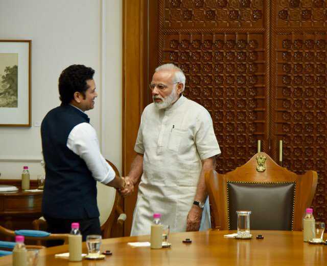 Tendulkar meets PM Modi, briefs him about ‘Sachin: A Billion Dreams’