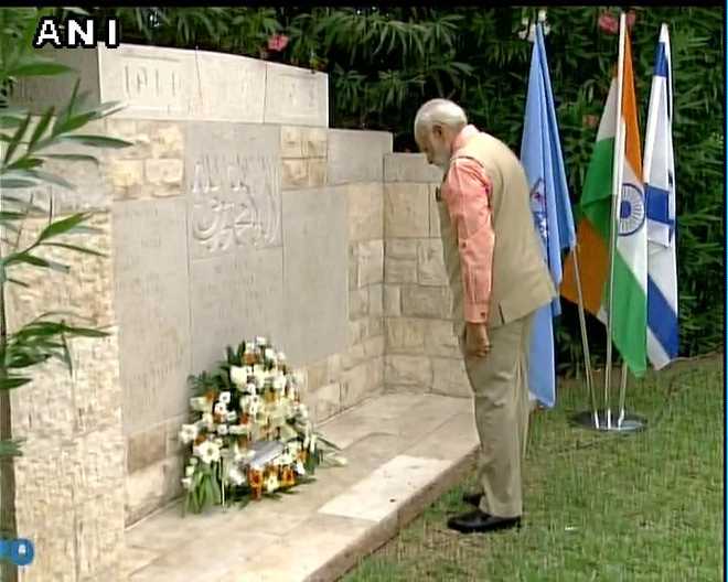 PM Modi visits Haifa, pays homage to Indian World War I heroes