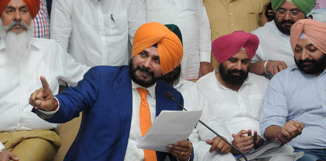 Sidhu asks CM to take call on recovery of ‘tax evasion’ by Fastway
