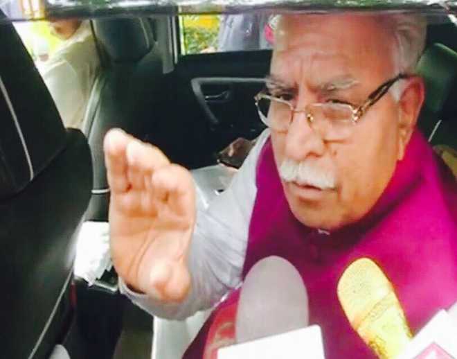 Whatever we did was right, Khattar reacts to calls for resignation