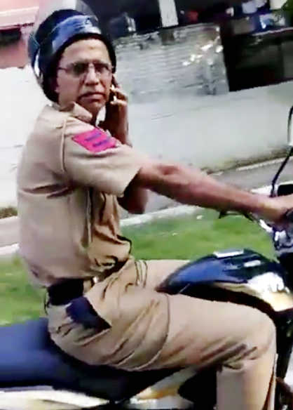 Chandigarh cop who slapped man for filming him suspended after video goes viral