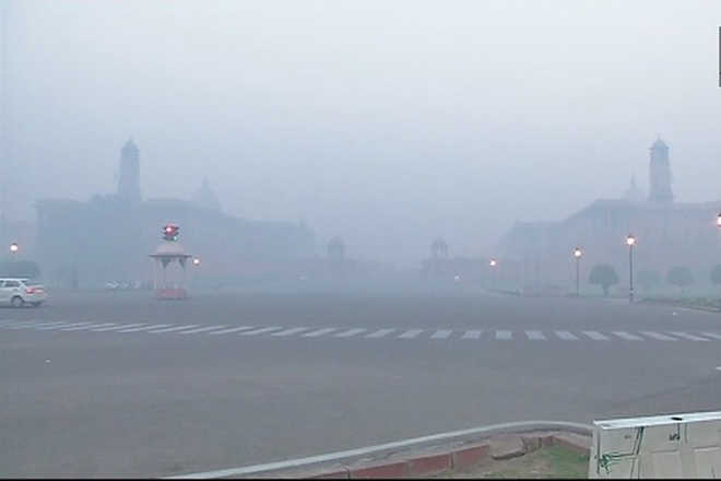 Cracker ban goes up in smoke; Delhi wakes up to hazy morning