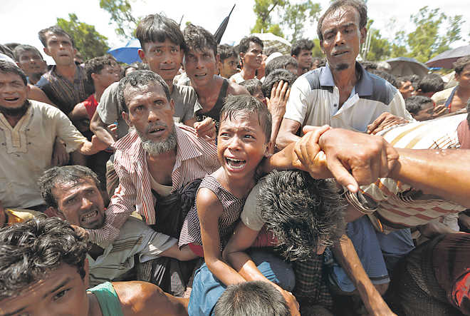 Rohingya a humanitarian crisis