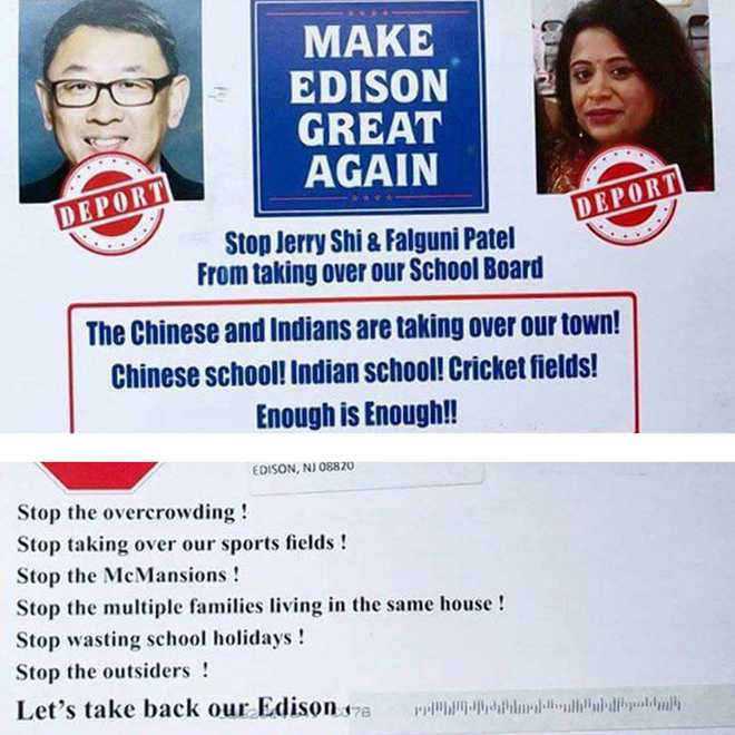‘Deport’ flyers target Asian-American candidates in US
