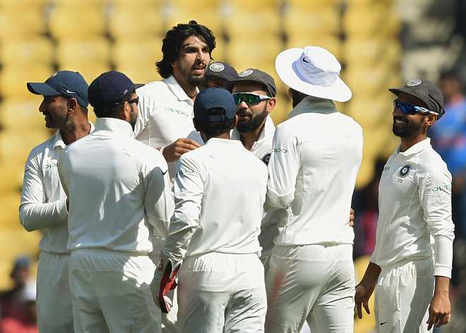Nagpur Test: India beat Sri Lanka by an innings and 239 runs