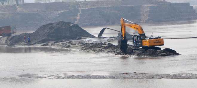Illegal mining free as sand through fingers