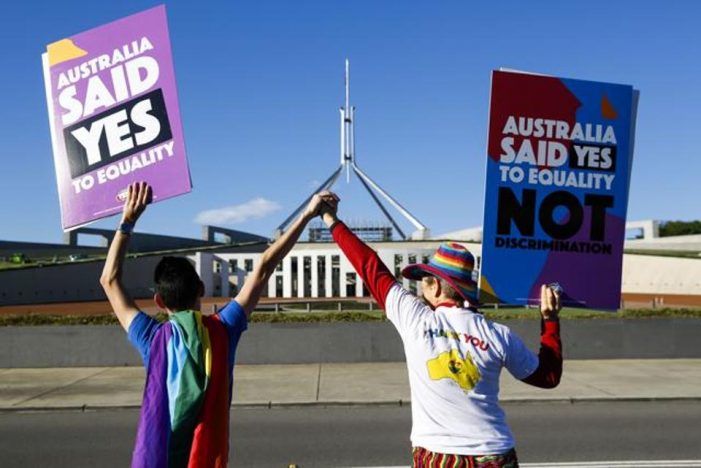 Australia parliament passes same-sex marriage bill