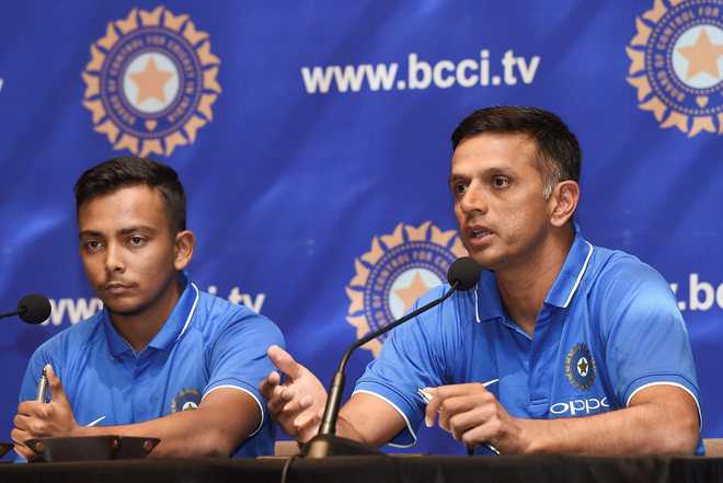 Skipper Shaw, Dravid hope to bring the Cup home