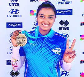 Ace archer Deepika wins gold at World Cup to end six year’s dry run