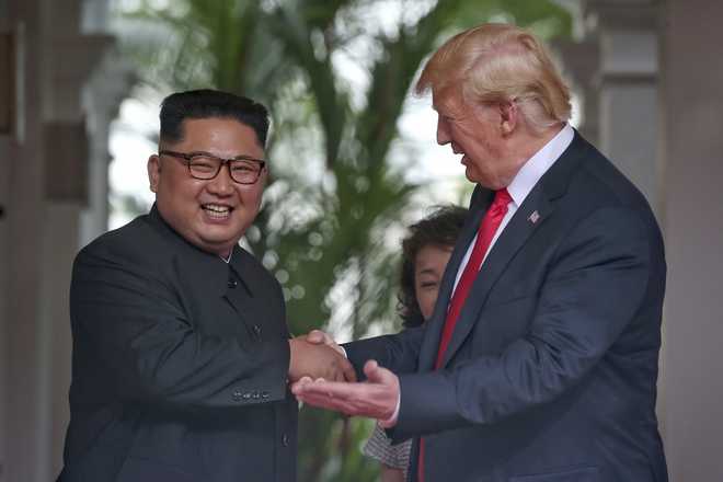 Kim, Trump agree on ‘complete denuclearisation’ of Korean Peninsula